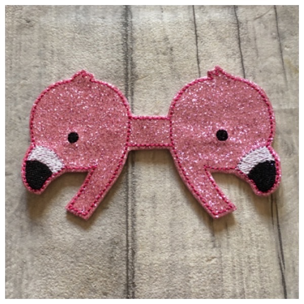 Flamingo head tails 