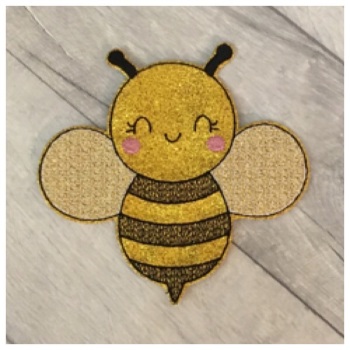 Honey Bee feltie large