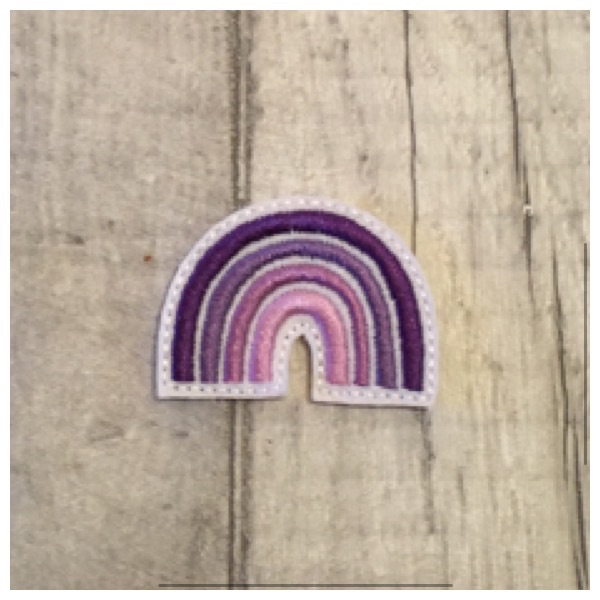 Rainbow 4 feltie purple