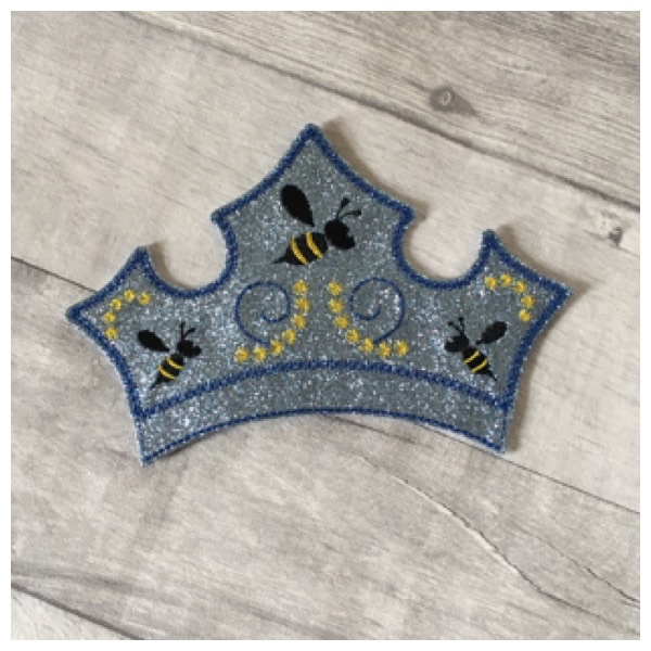 Queen bee Crown headband slider