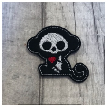 Skull monkey feltie 