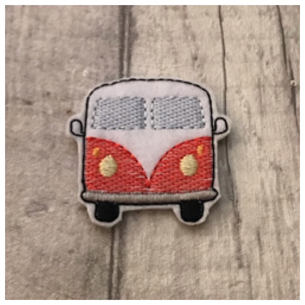 Hippie van feltie red 