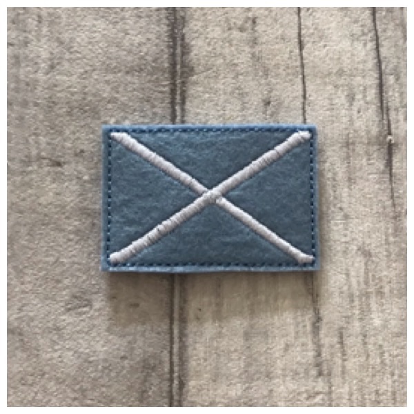 Scottish flag feltie