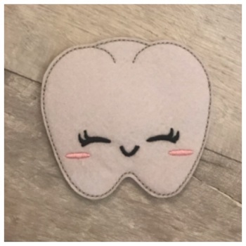 Personalised Girl Tooth Pocket 