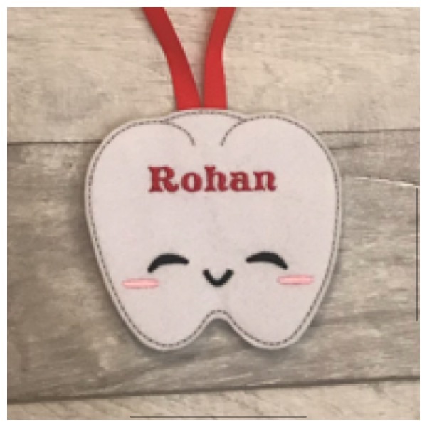 Personalised Boy Tooth Pocket
