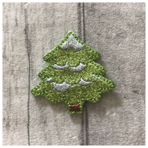 Snow Fall Christmas Tree Feltie
