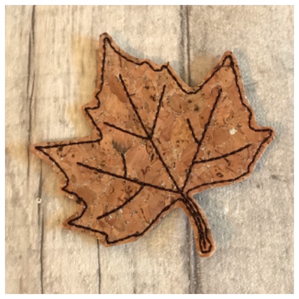 Leaf  Headband Slider Cork