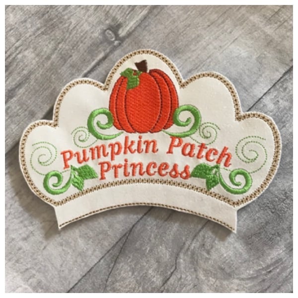 Pumpkin Patch Princess Crown 