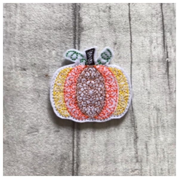 Doodle Pumpkin Feltie
