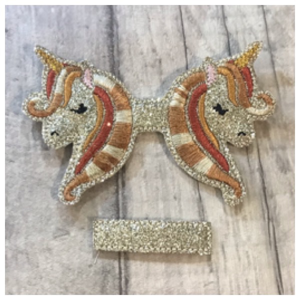 Unicorn Head Bow Parts Light Autumn 