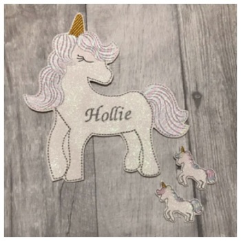 Personalised Pastel Rainbow Unicorn Bundle