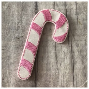 Candy Cane Headband Slider Pink