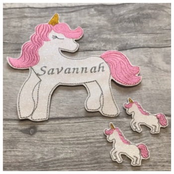 Personalised Pink Unicorn Bundle