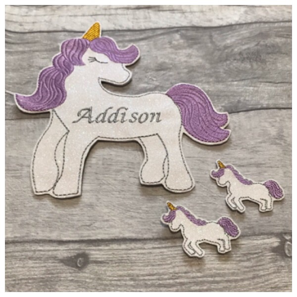 Personalised Lilac Unicorn Bundle
