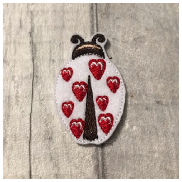 Ladybug 1 White