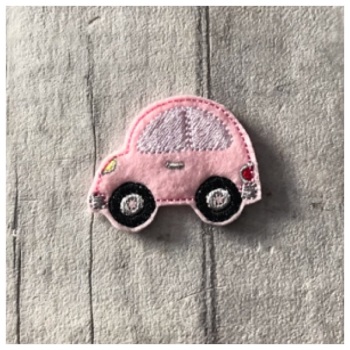 Car Feltie Pink