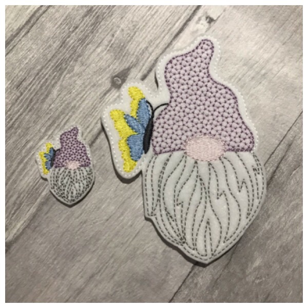 Spring Gnome Head Feltie Bundle