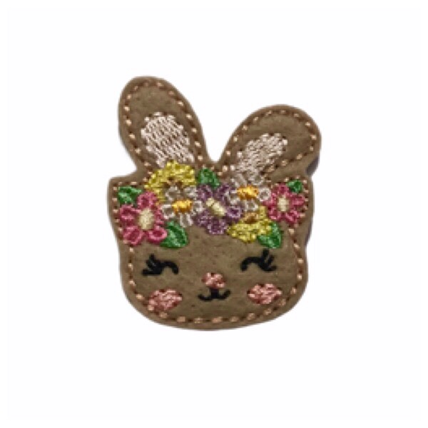 Ava Bunny Head Feltie