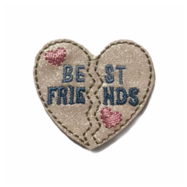 Best Friends Feltie Blue