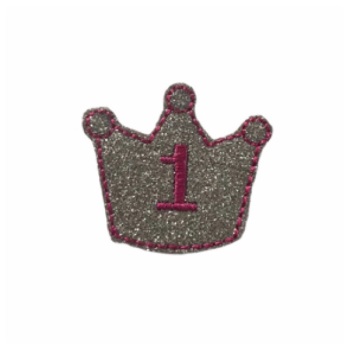 Number 1 Crown Feltie