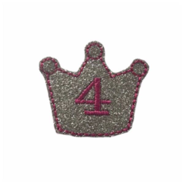 Number 4 Crown Feltie 