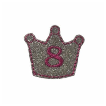Number 8 Crown Feltie