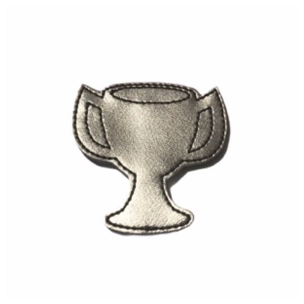 Trophy Feltie Silver 