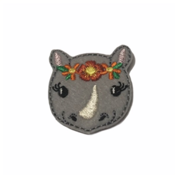 Rhino Girl Feltie