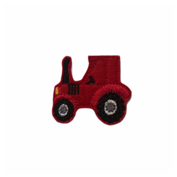 Tractor feltie red