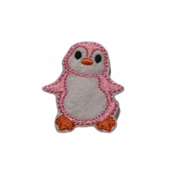 Penguin feltie (pink)