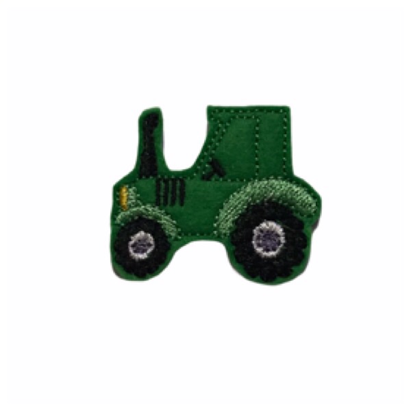 Green tractor feltie