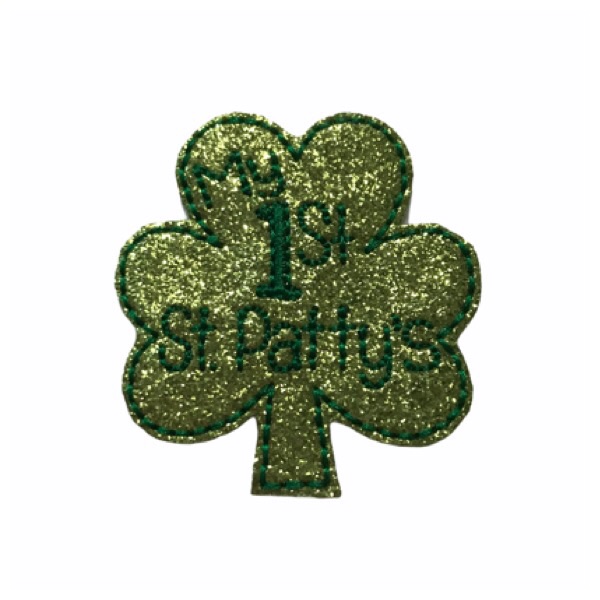 My 1st St Patty’s Feltie Glitter