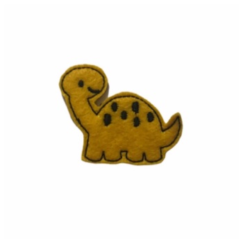 Dinosaur Feltie Yellow