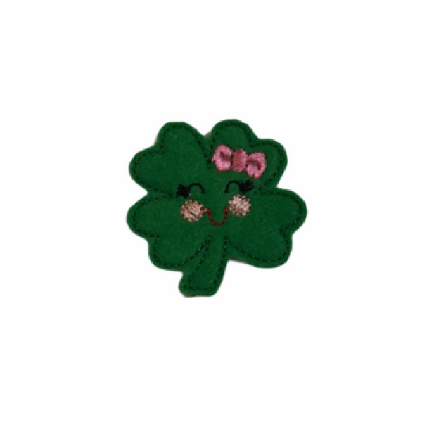 Girl Shamrock Feltie