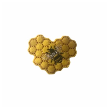 Honeycomb Heart Feltie