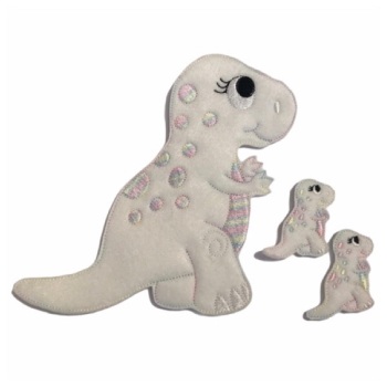 Hannah The Dino Set White