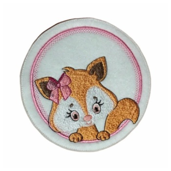 Cute Fox Large Feltie Girl