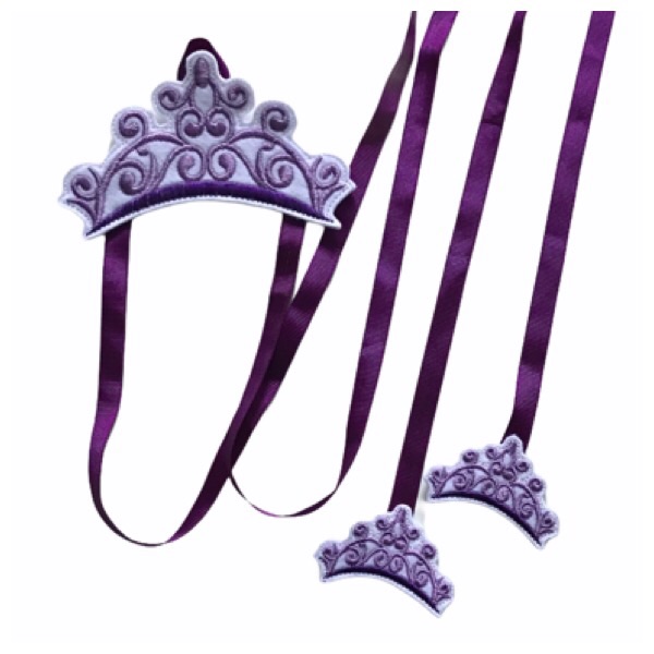Tiara XL Feltie Bundle Purple 