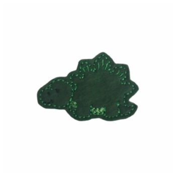 Stegosaurus Feltie Green
