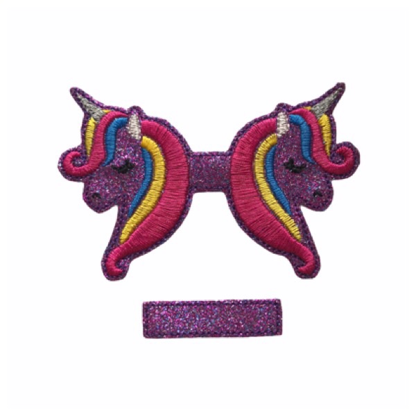 Unicorn Top or Tails Bow Parts Purple Treasure 