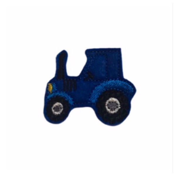 Tractor Feltie Blue