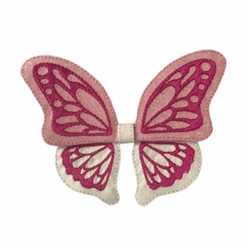 Large Butterfly Parts Pink & White