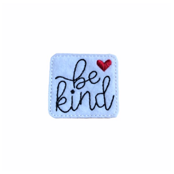 Be Kind Feltie Red