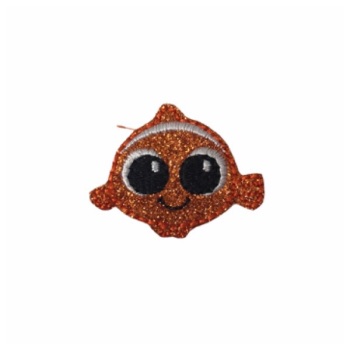 Orange Fish Feltie
