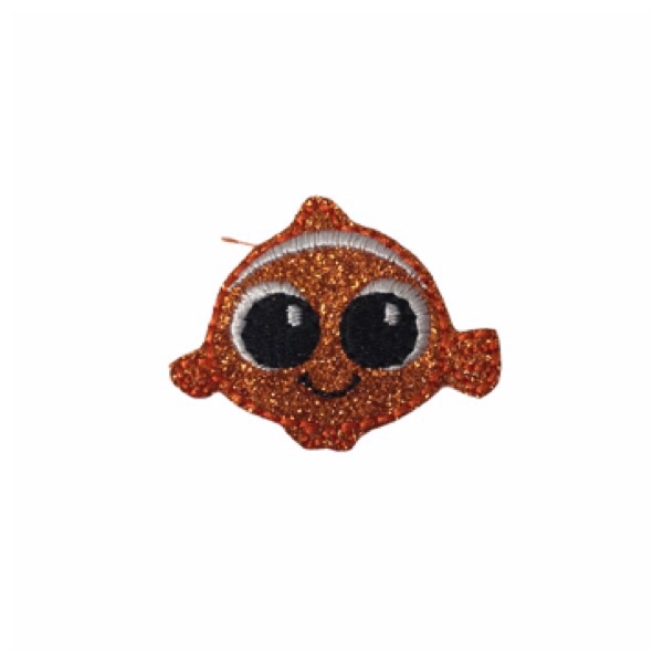 Orange Fish Feltie