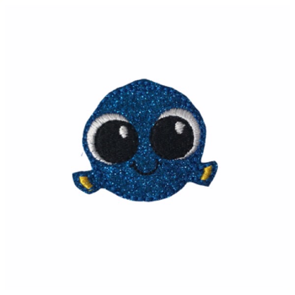 Blue Fish Feltie