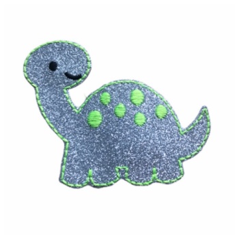 Dinosaur Headband Slider Neon Green 