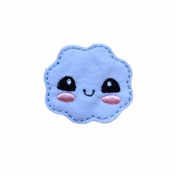 Happy cloud feltie