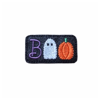 Ghost & Pumpkin Boo Feltie