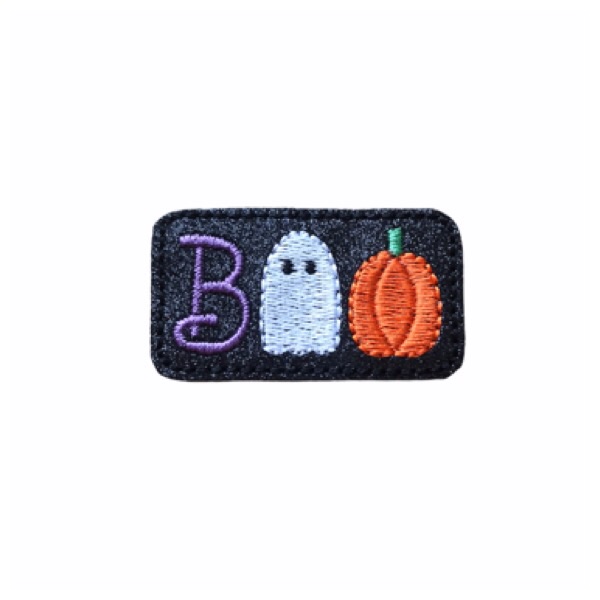 Ghost & Pumpkin Boo Feltie